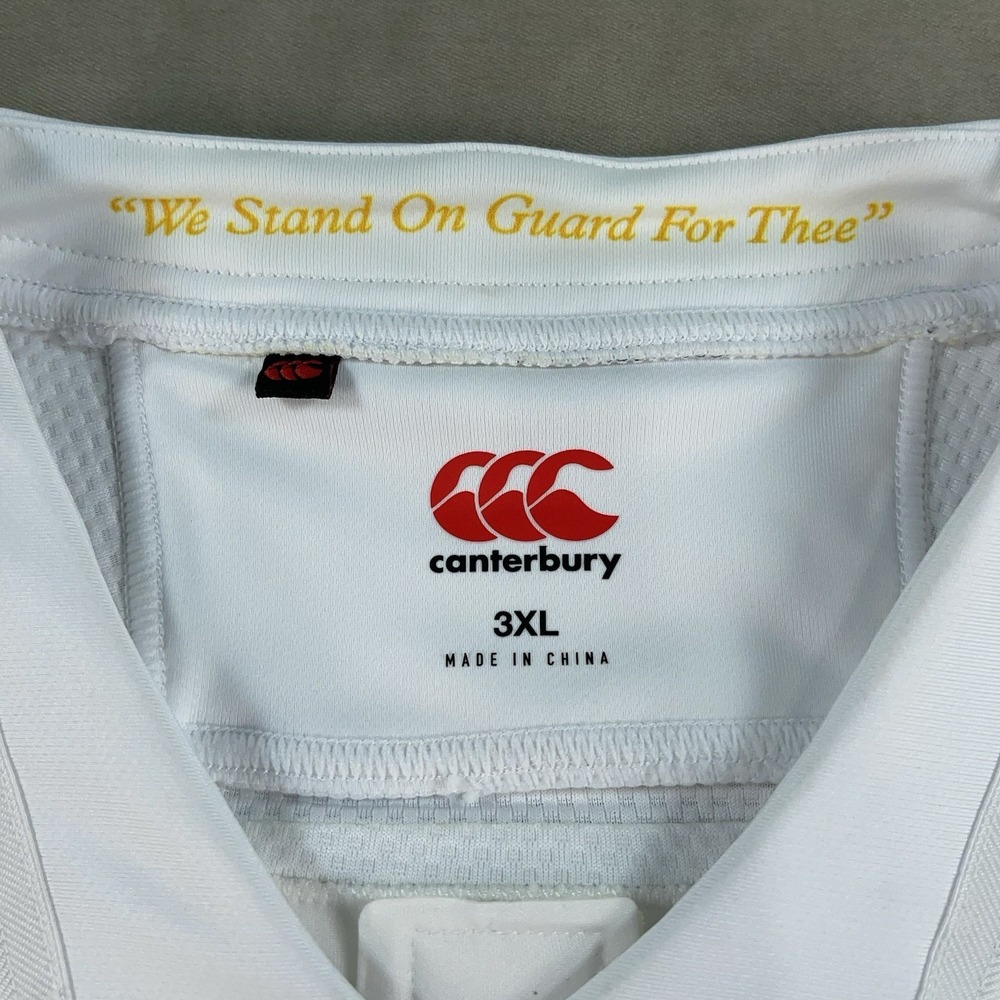 Canterbury Rugby Canada National Team Jersey Mens 3XL White Maple Leaf DHL - Picture 4 of 15
